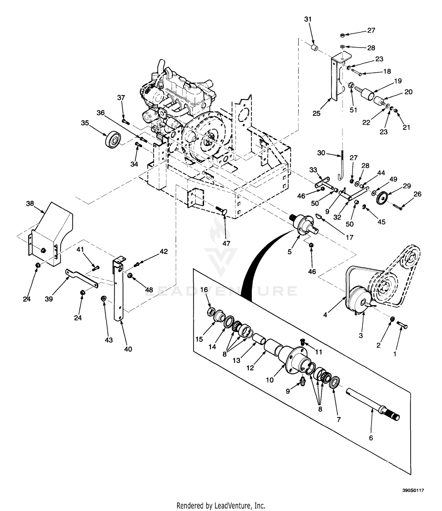 Deck Drive System