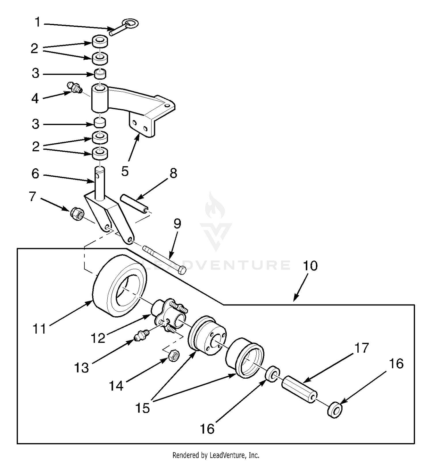 Caster Assembly