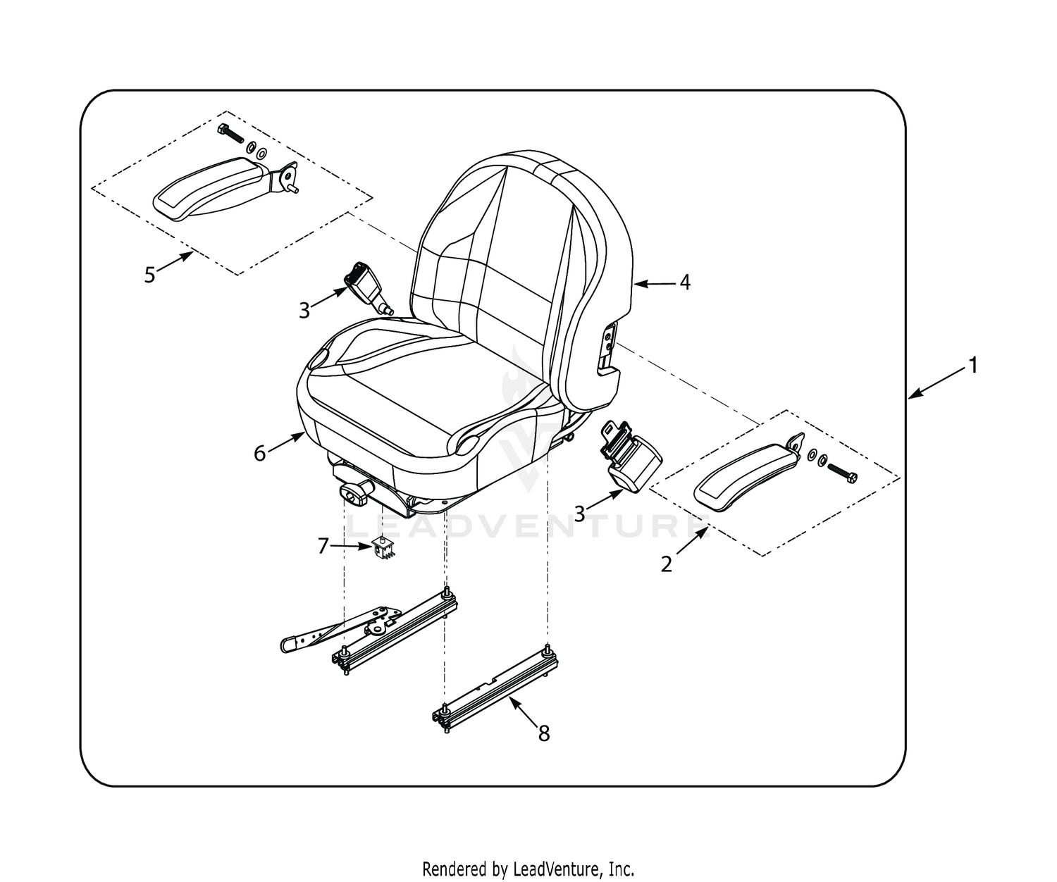 SPZ SUSPENSION SEAT