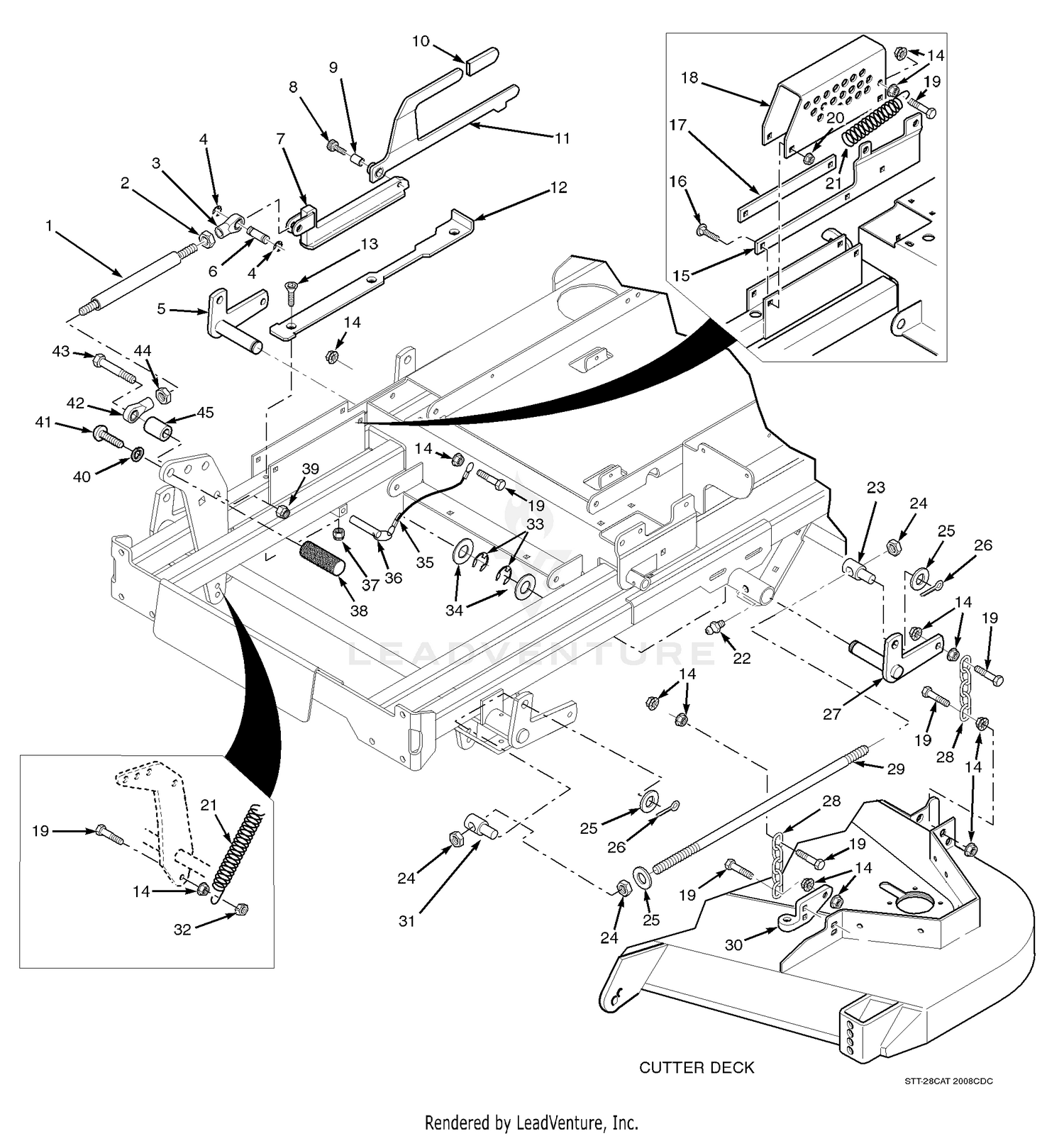 Cutter Deck Controls