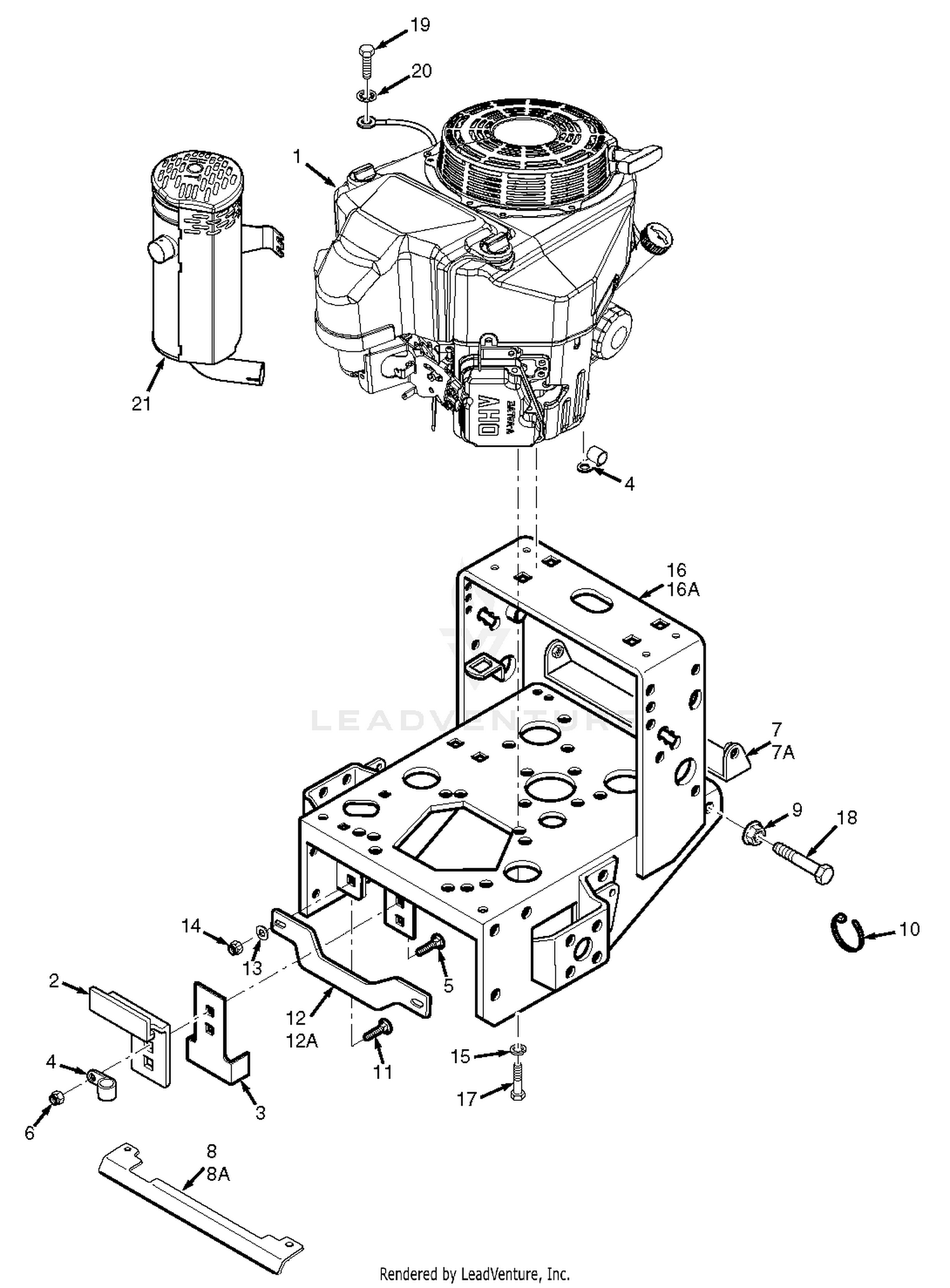 Engine Deck - Manual Start