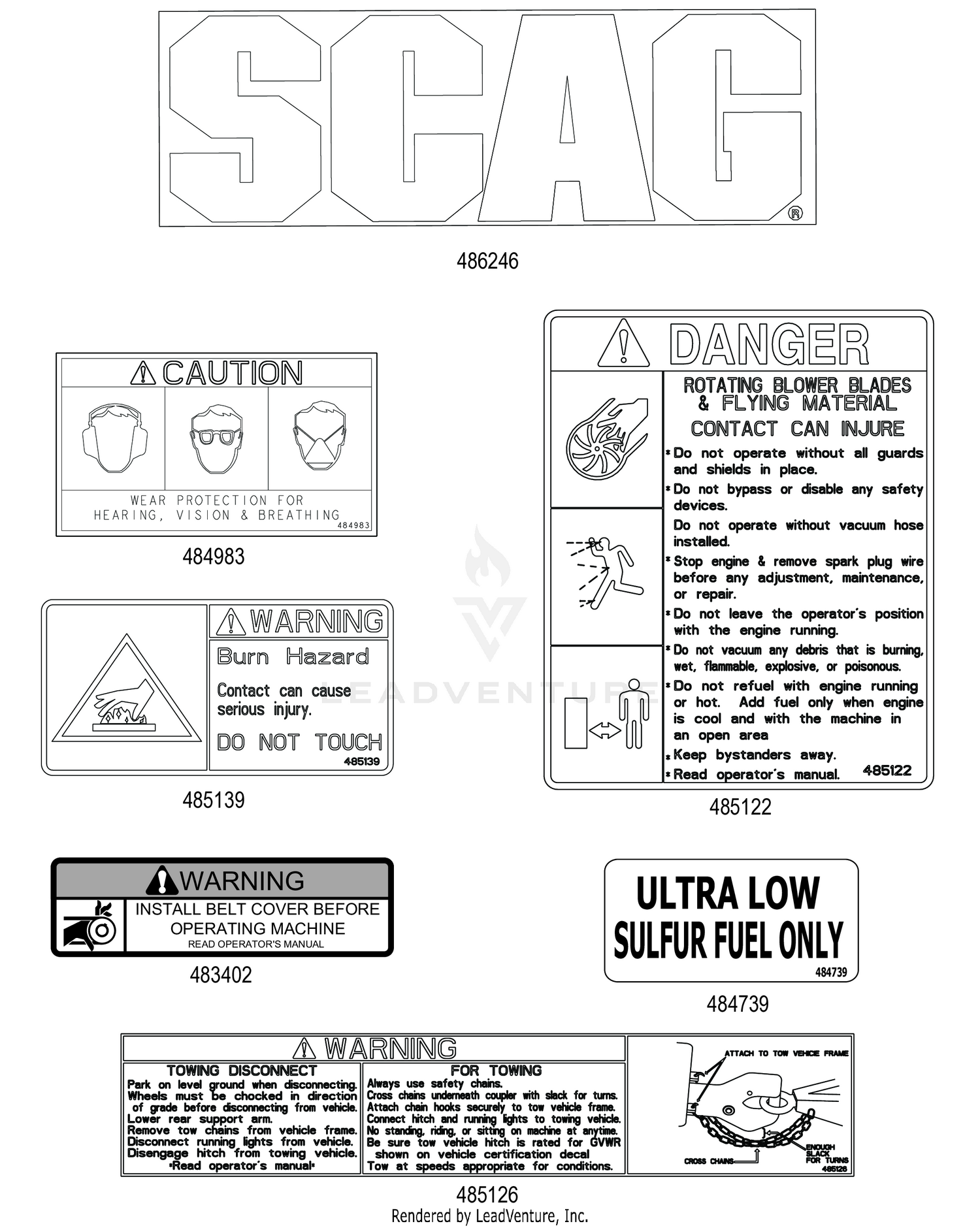 TLB25 - TRUCK LOADER DECALS