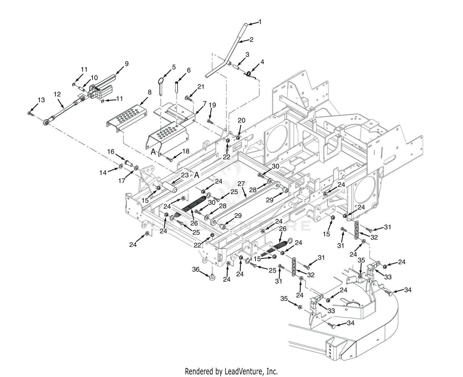 CUTTER DECK CONTROLS