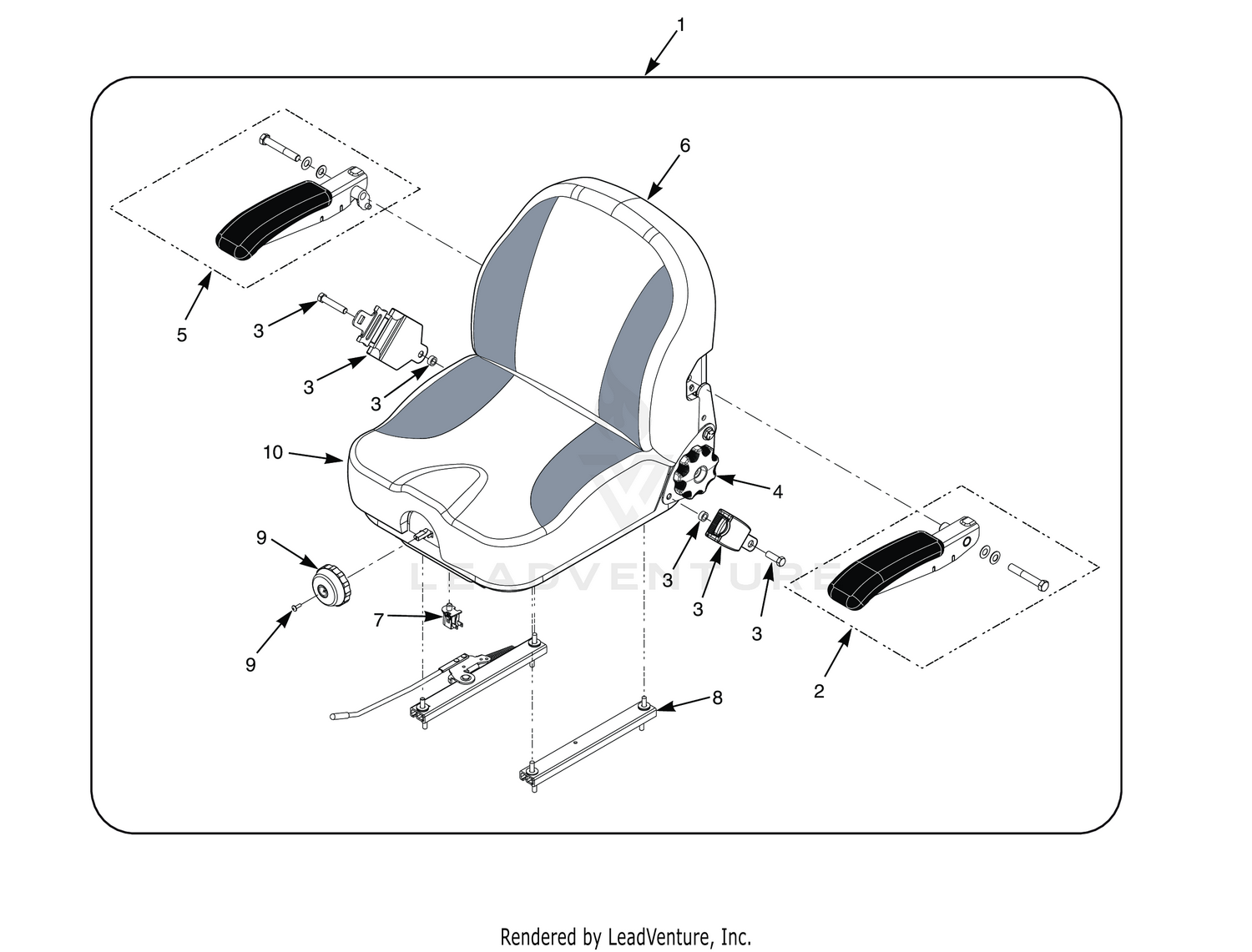 STTII SUSPENSION SEAT