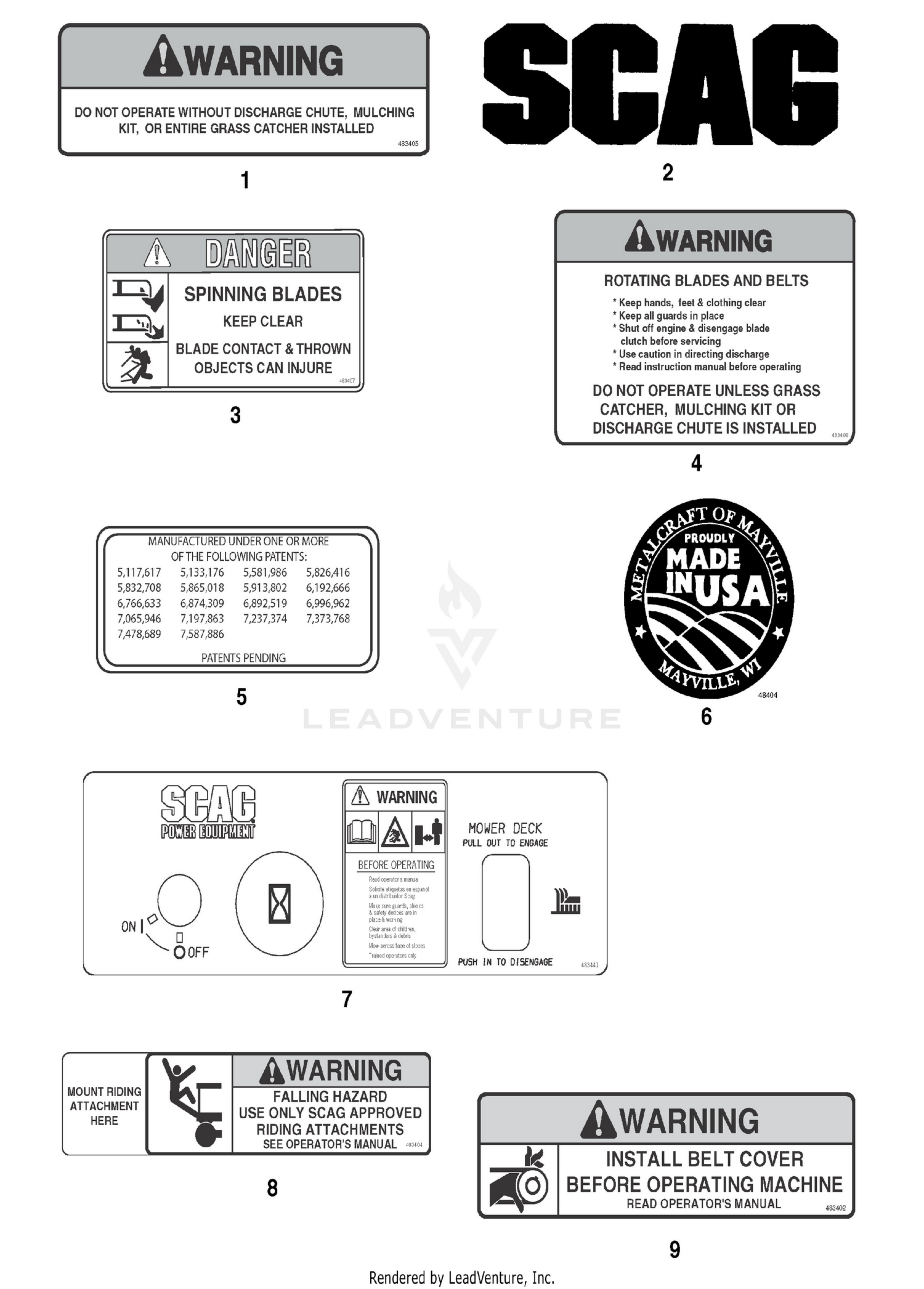 Replacement Decals And Information Plates (Part 1)
