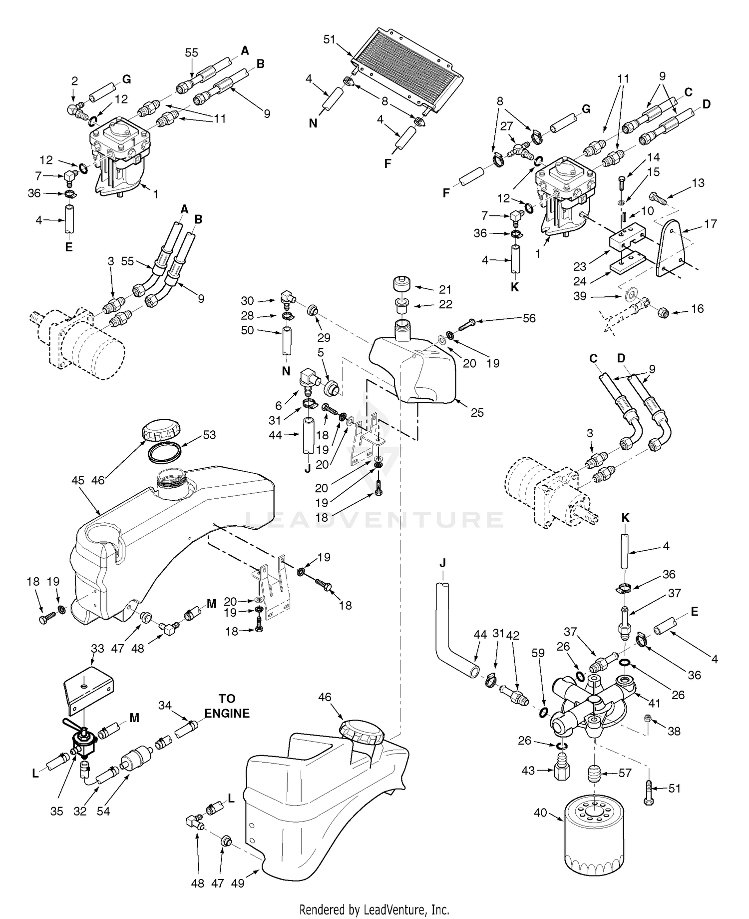 Fuel And Hydraulic System
