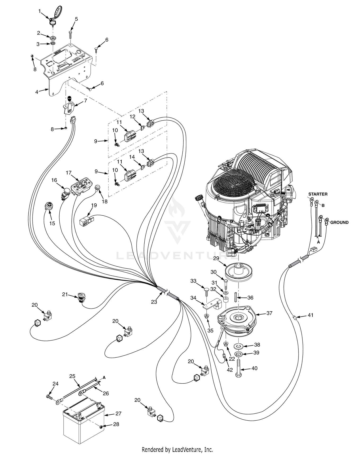 ELECTRICAL SYSTEM - KAWASAKI 26FT-EFI