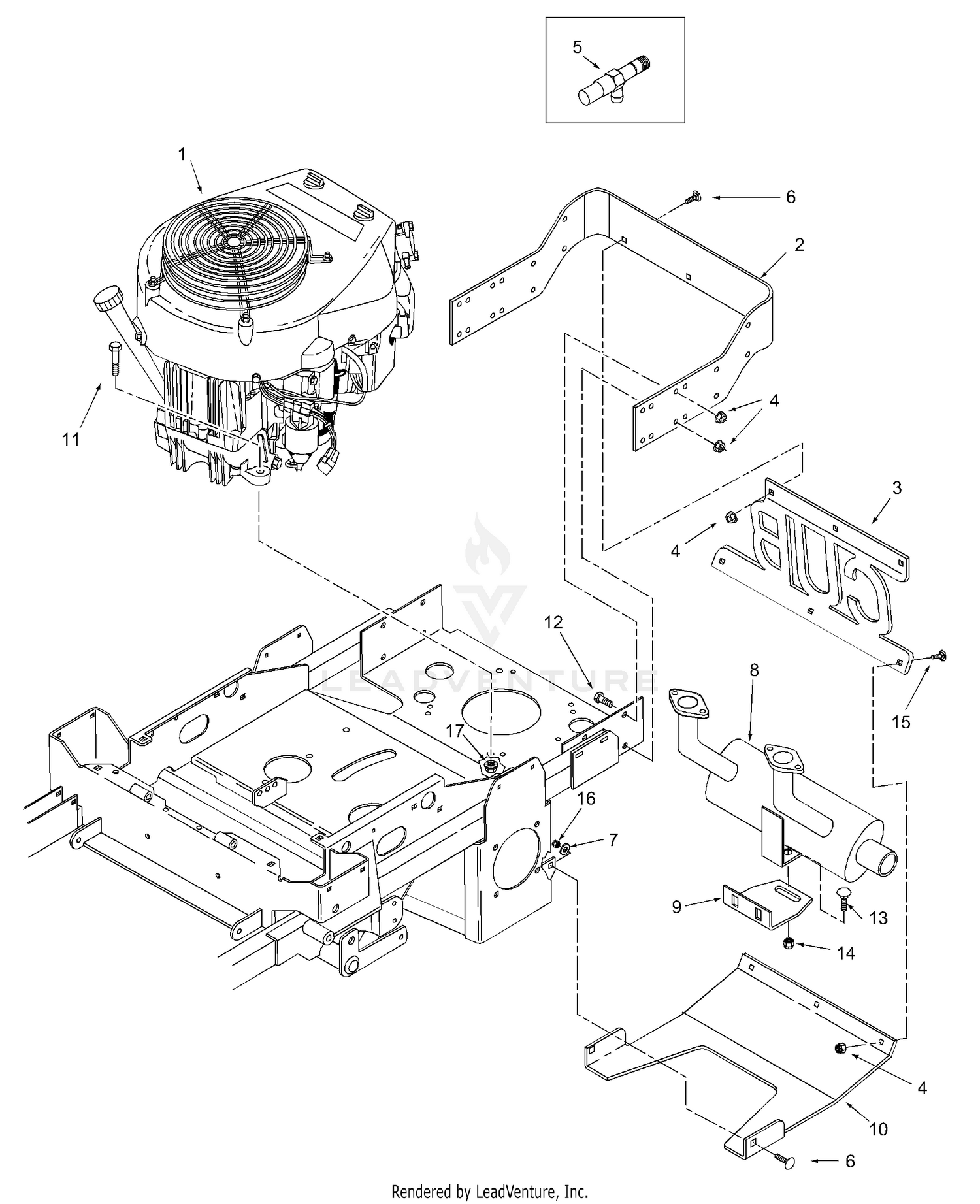 Engine And Attaching Parts
