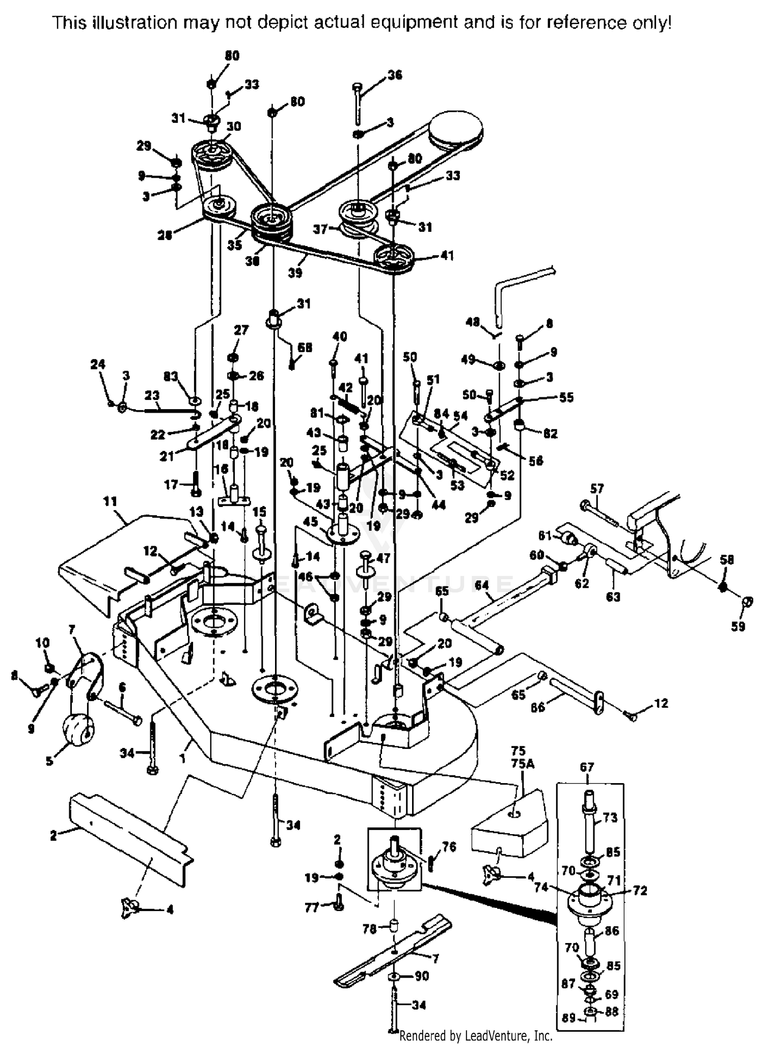 CUTTER DECK SMZ-61