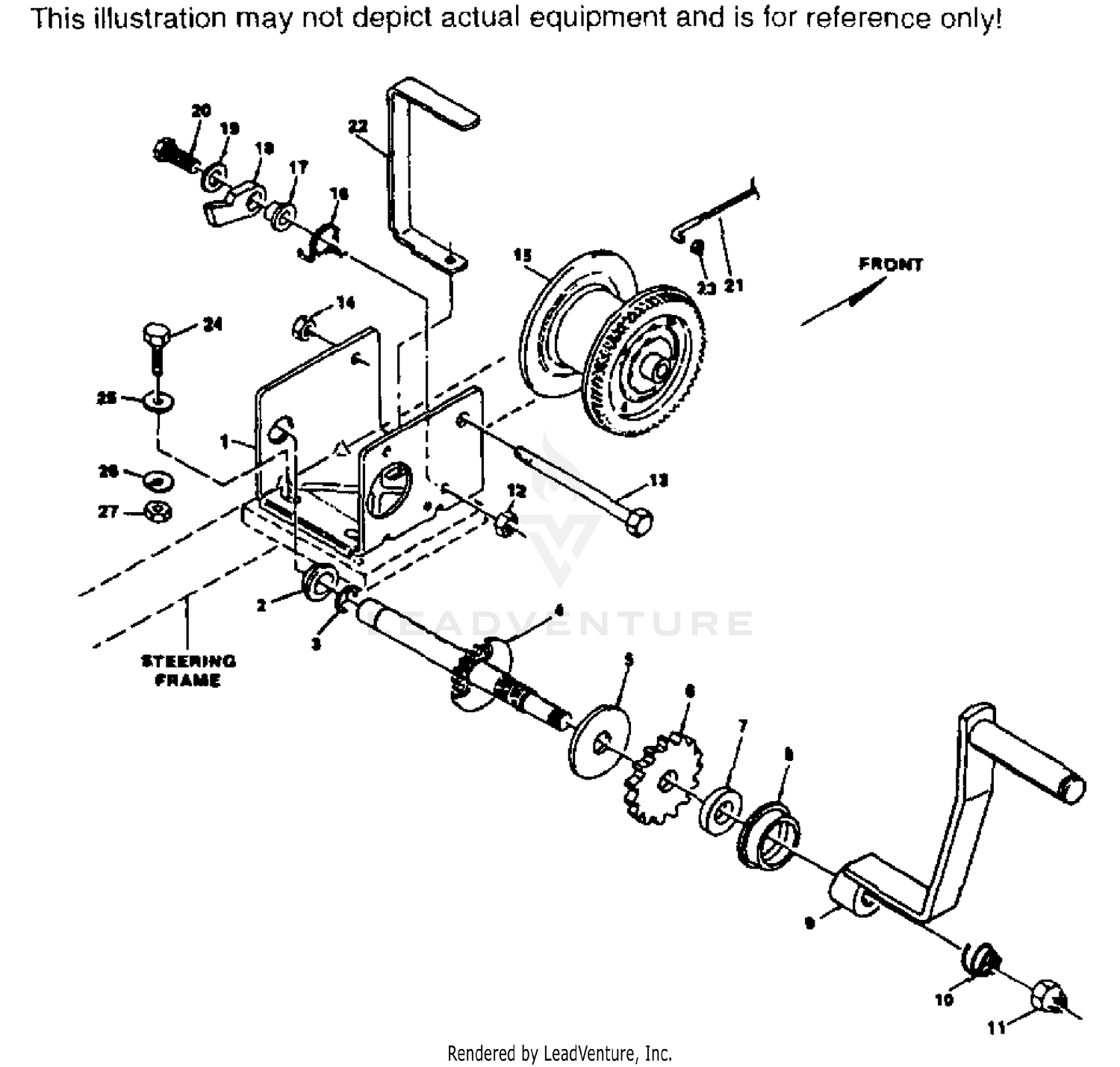WINCH LIFT SYSTEM
