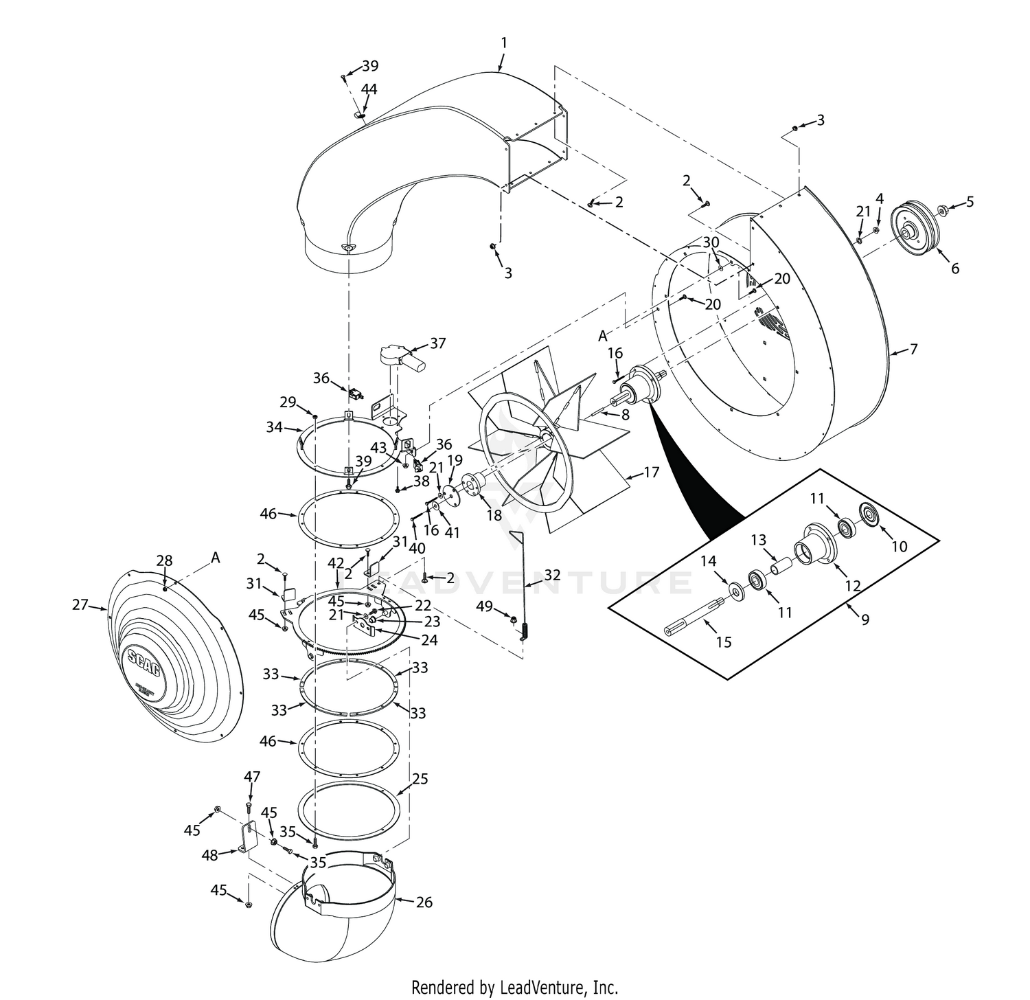 WS IMPELLER ASSEMBLY