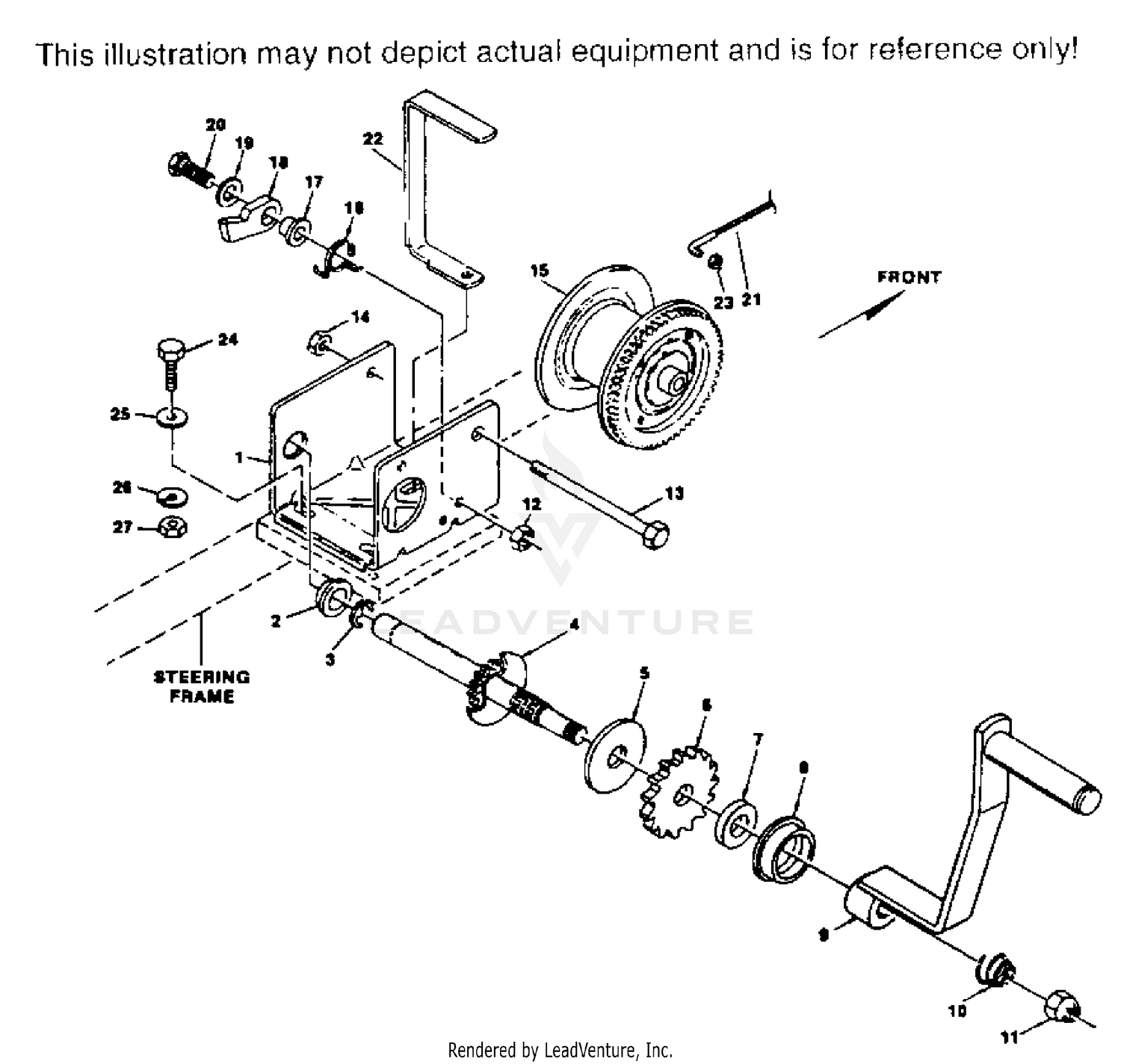 WINCH LIFT SYSTEM