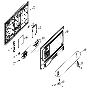 tvu3088さま専用 OEM Part - TV Base Stand Legs for Samsung 58