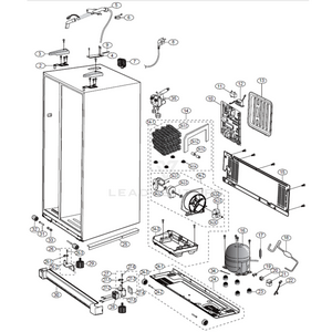 Samsung RS2630SH all Spare Parts - Samsung parts
