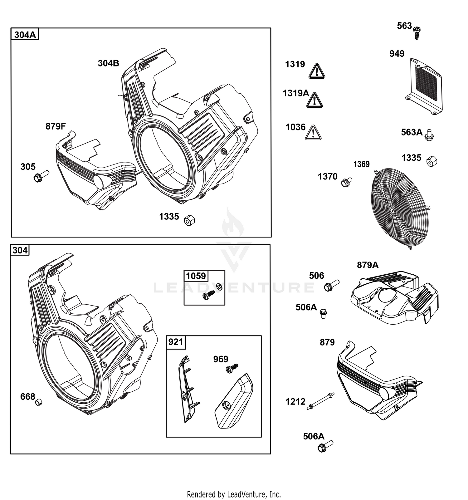 AC - BLOWER HOUSING GROUP