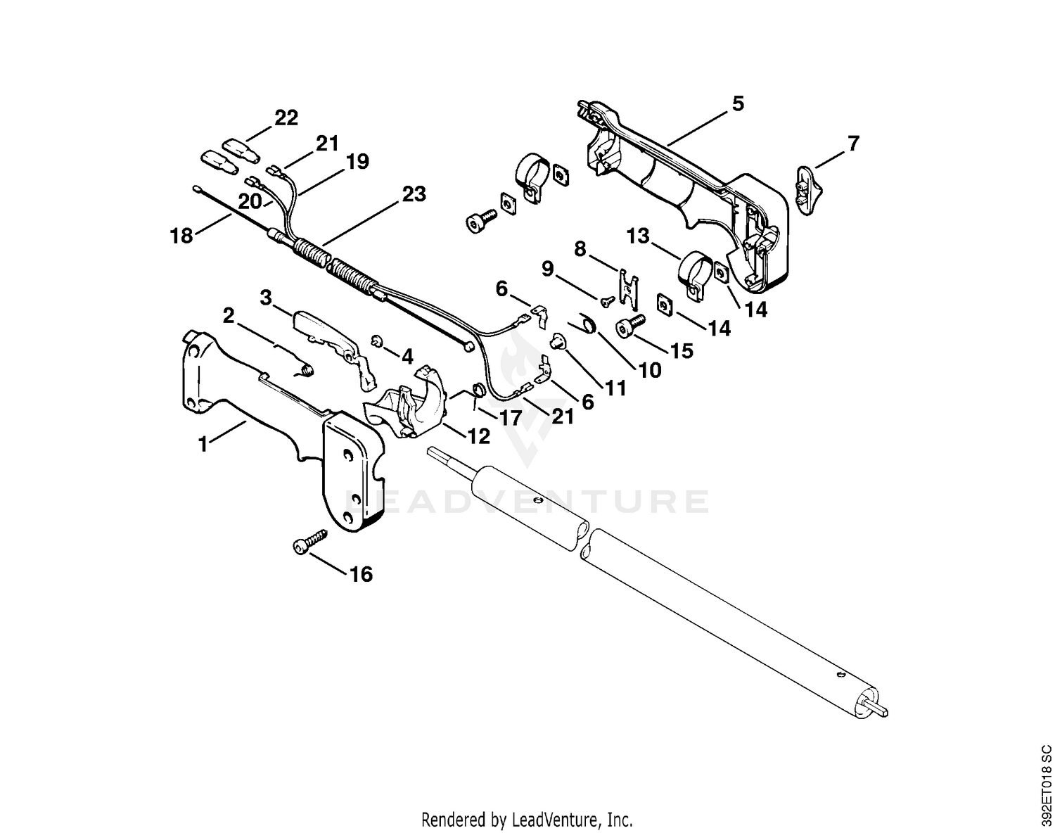 AZ - Handle ? X 36 959 794 (37.1997)