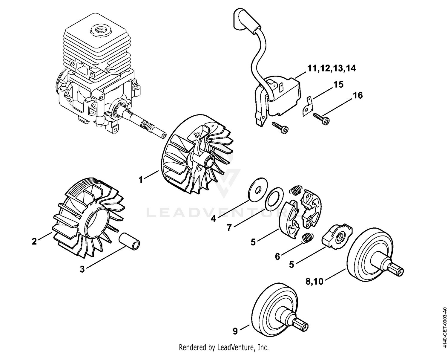 AG - Ignition system, Clutch