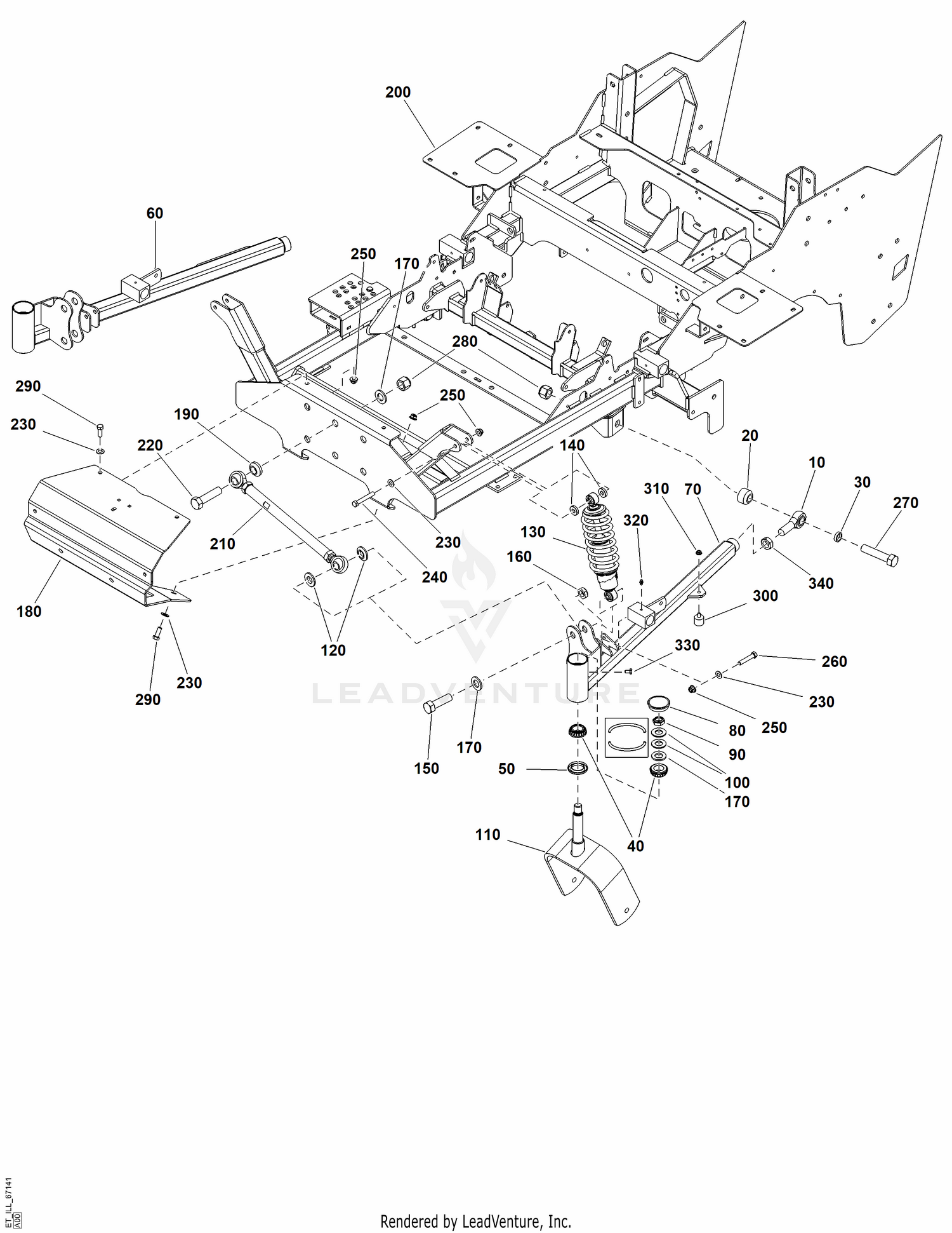 AT - Main Frame and Front Suspension
