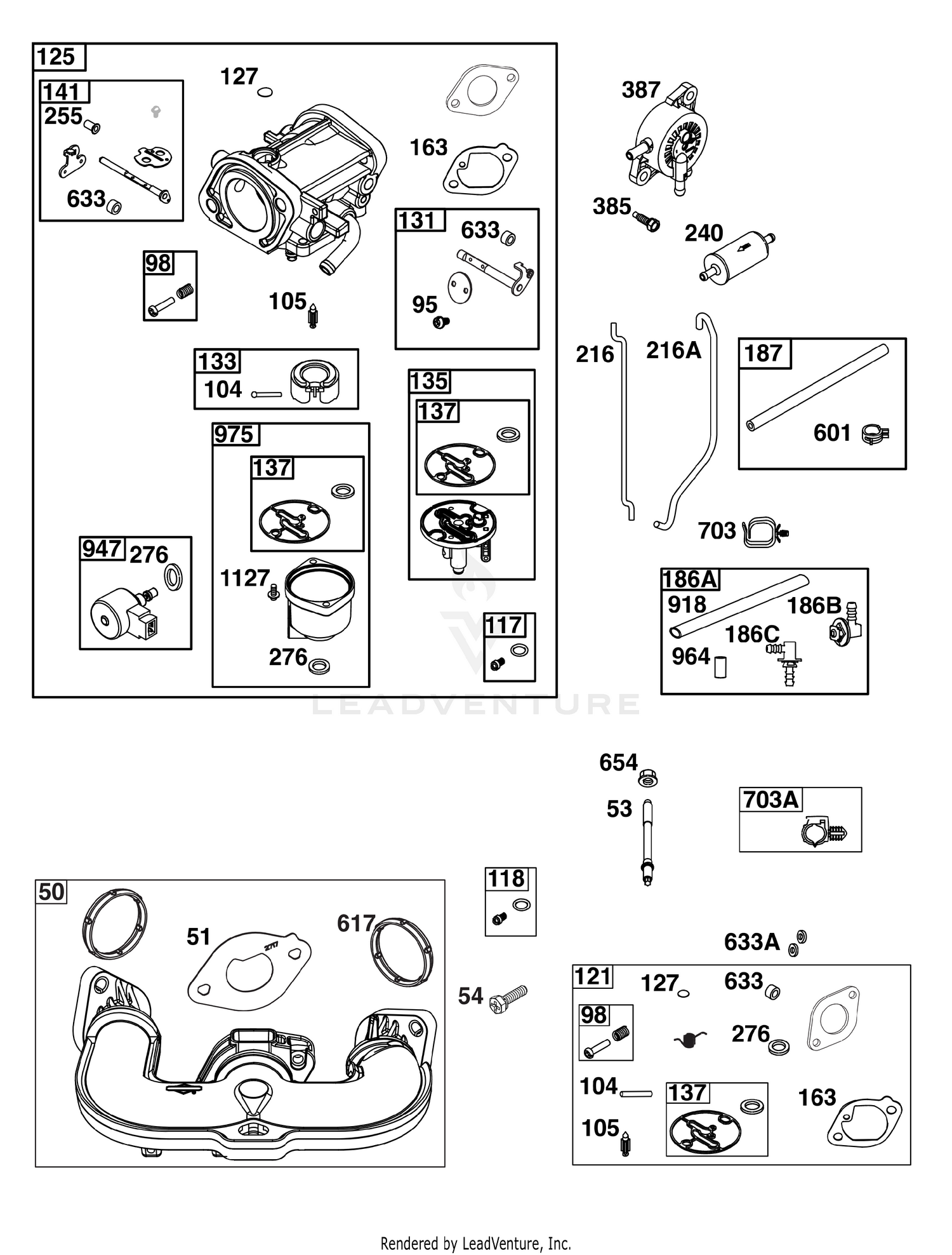 AC - CARBURETOR AND FUEL SUPPLY GROUP