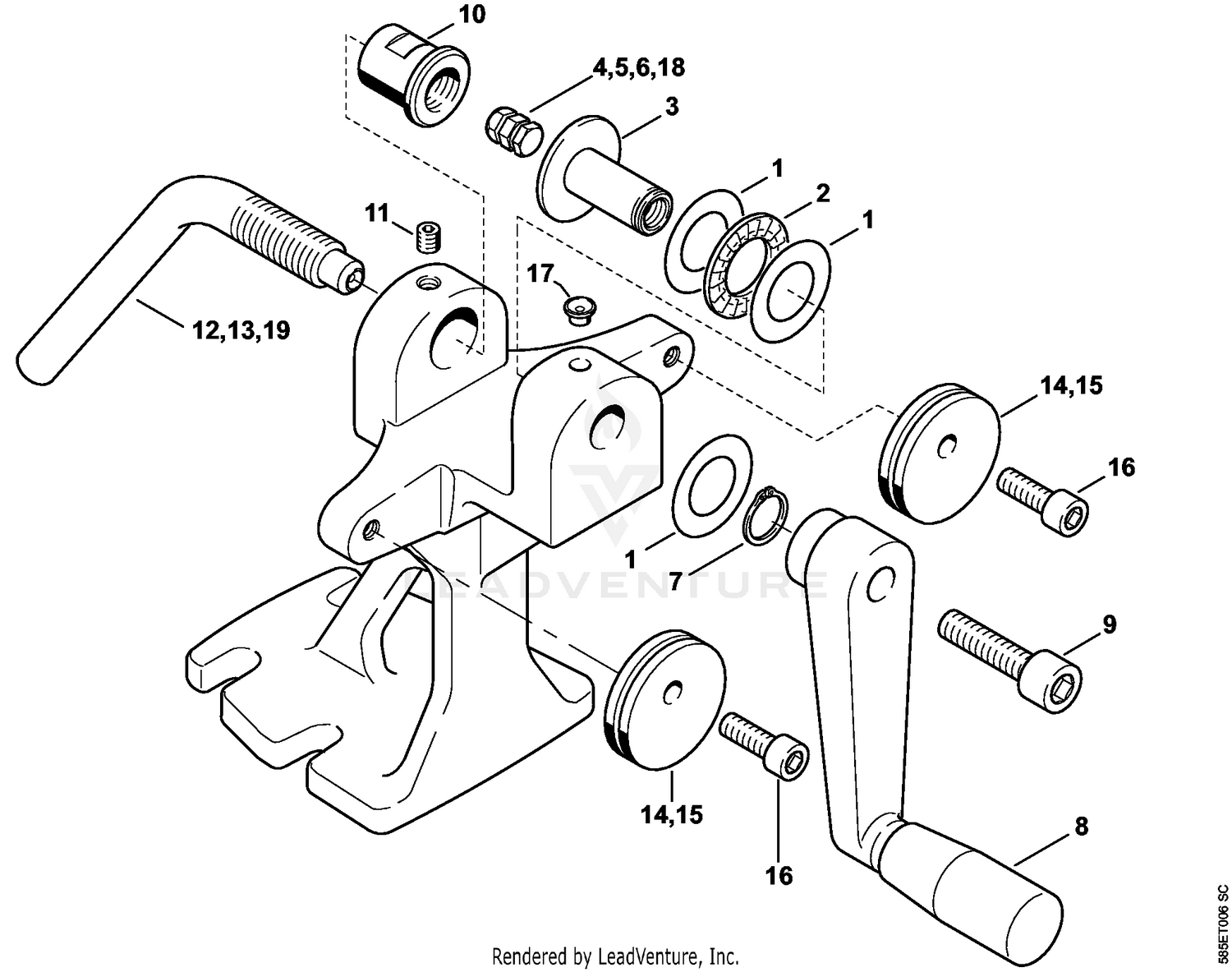 AA - Rivet spinner NG 5, Extras