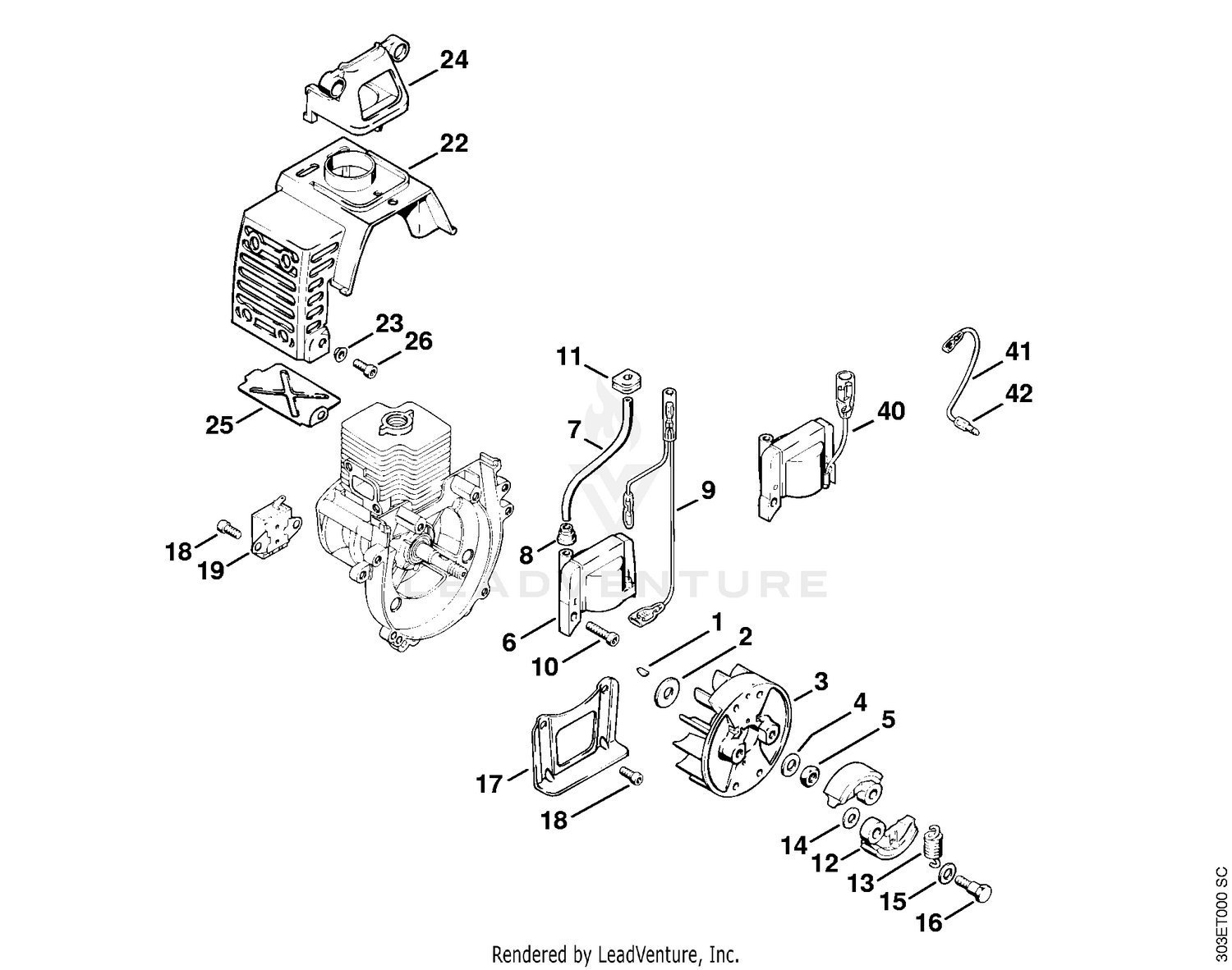 AC - Ignition system, Clutch