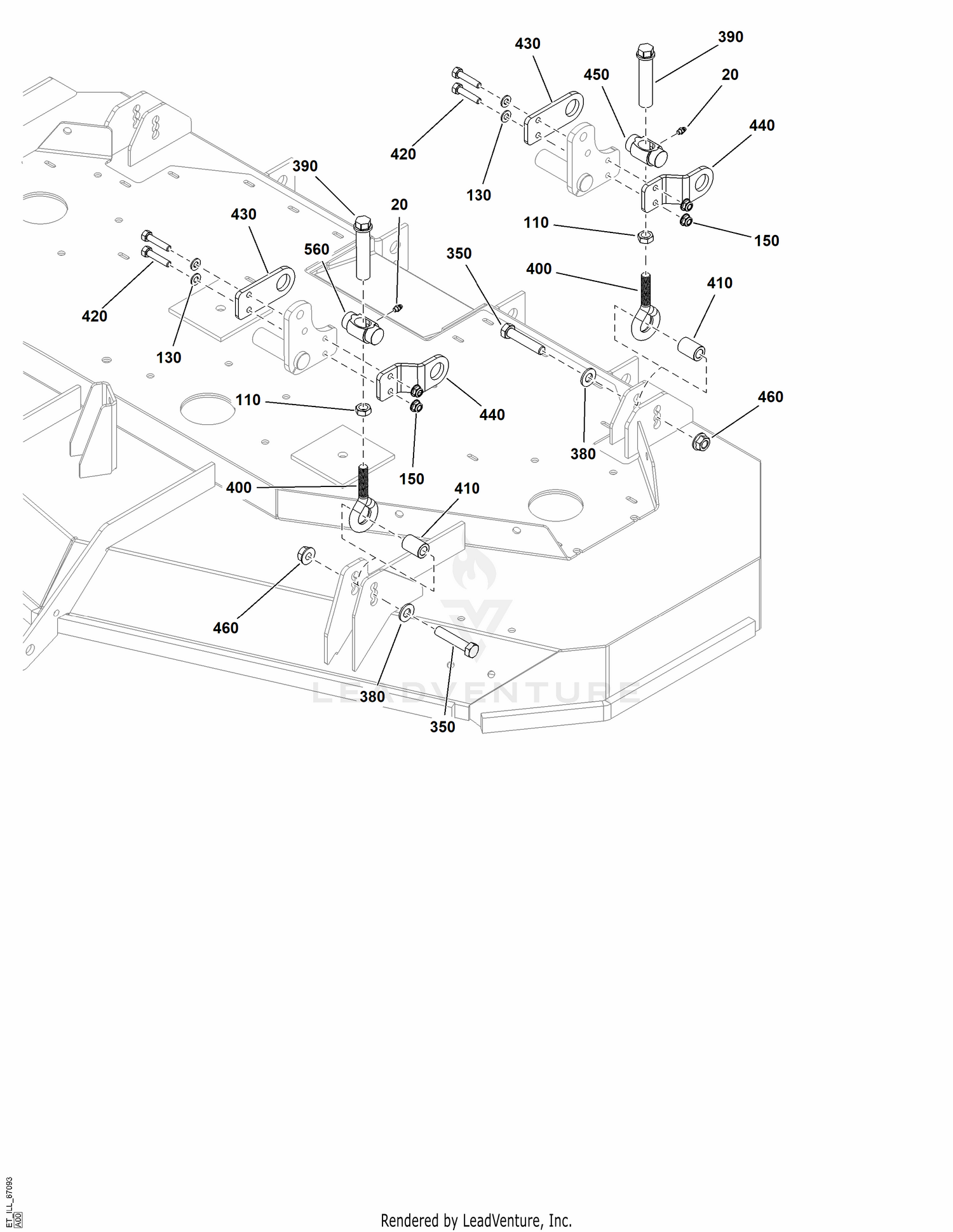 AG - Deck Lift Linkages