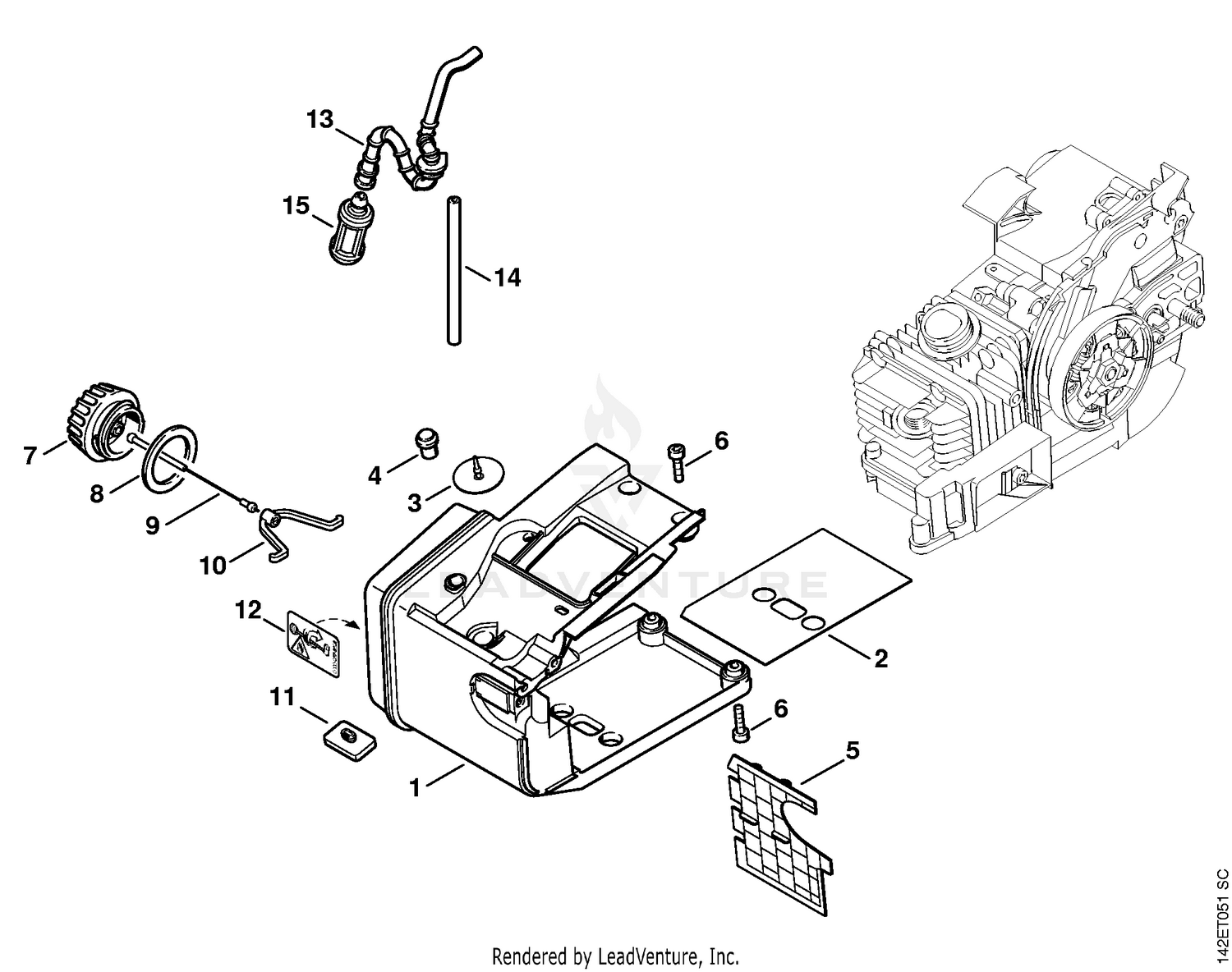 AD - Tank housing 020