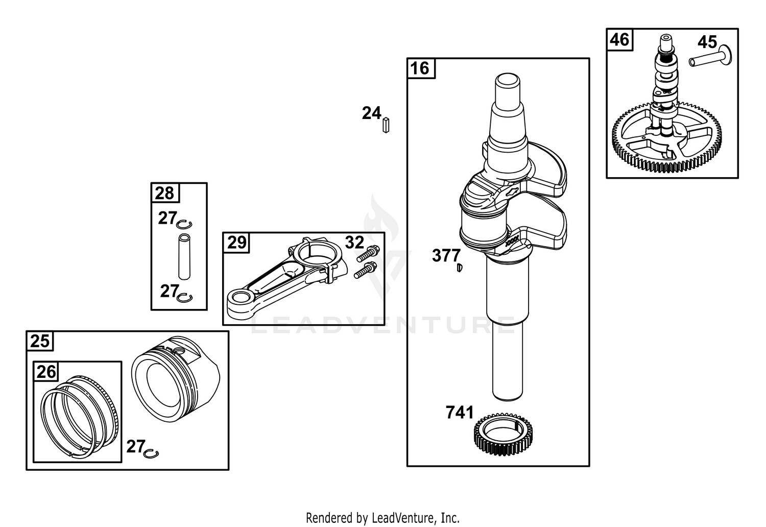 AF - CRANKSHAFT GROUP