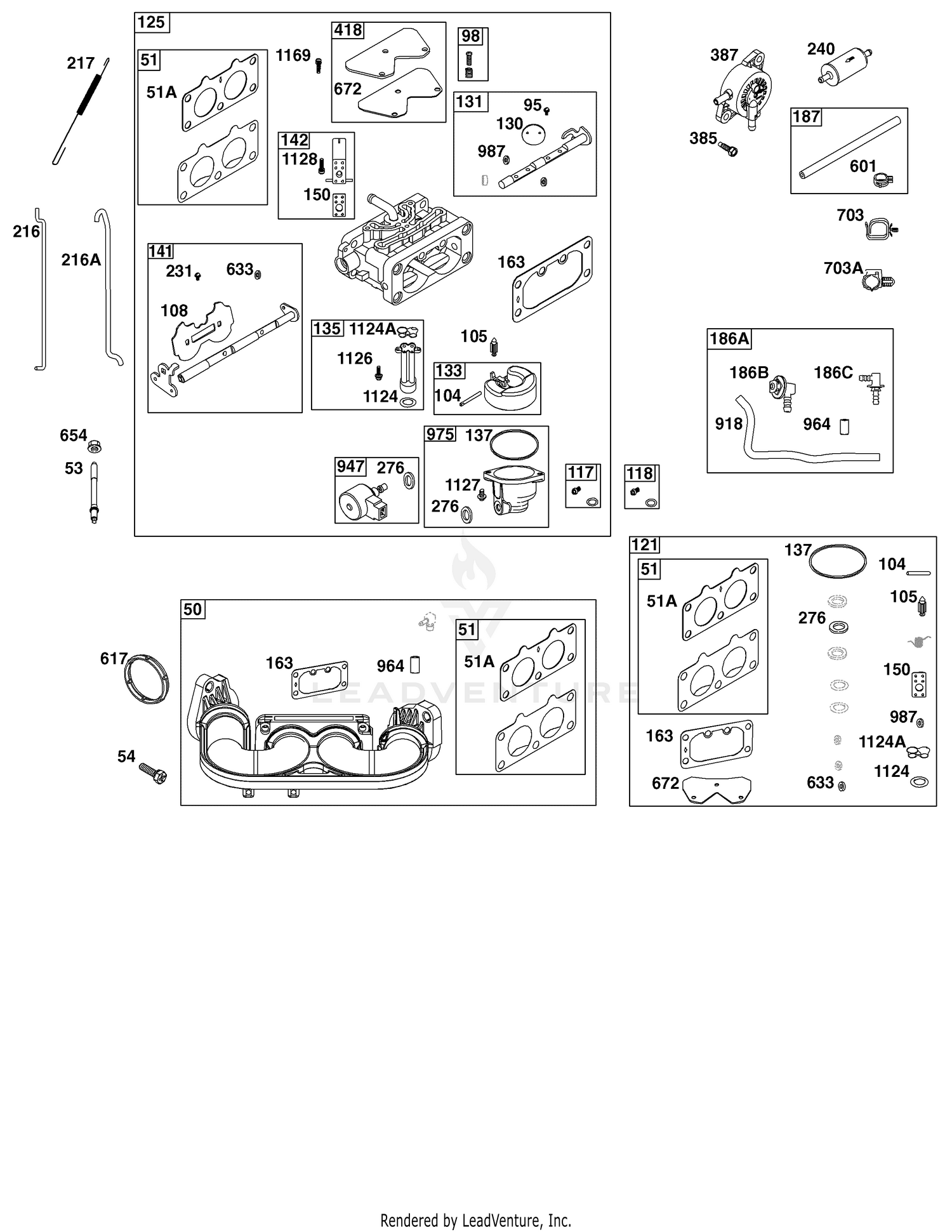 AC - CARBURETOR AND FUEL SUPPLY GROUP