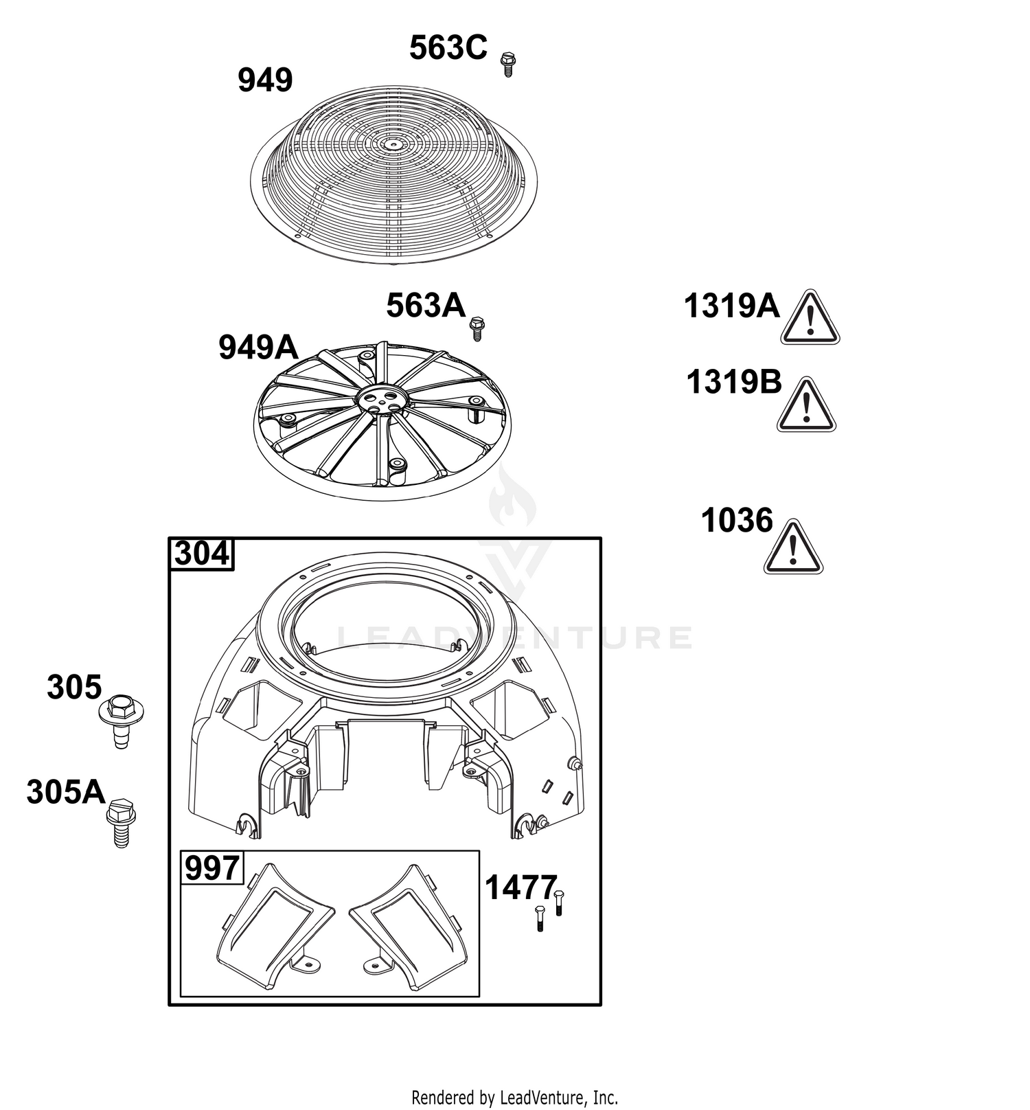 AC - BLOWER HOUSING GROUP