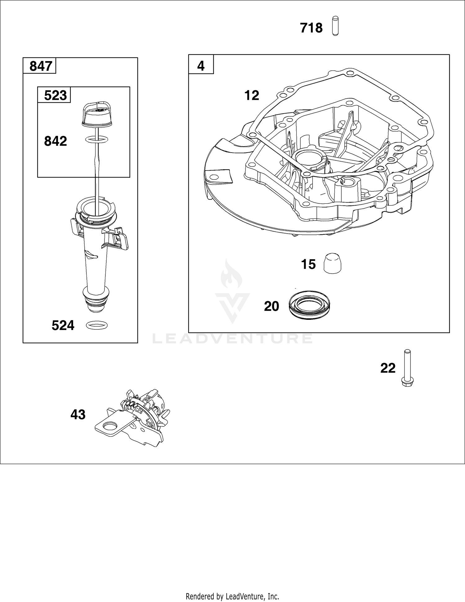 AK - SUMP AND LUBRICATION GROUP