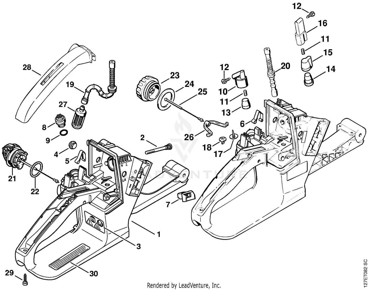 AG - Tank housing