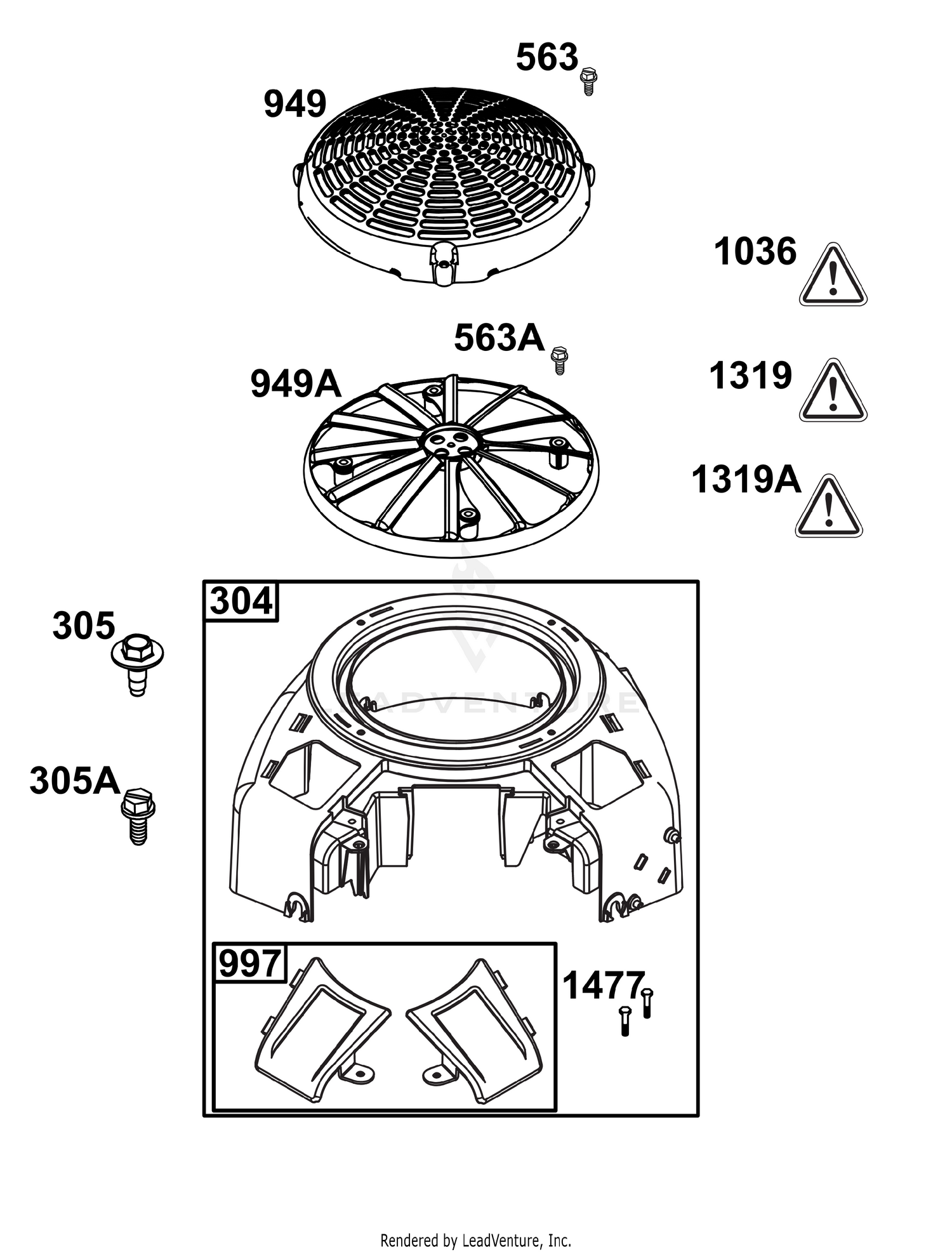 AC - BLOWER HOUSING GROUP