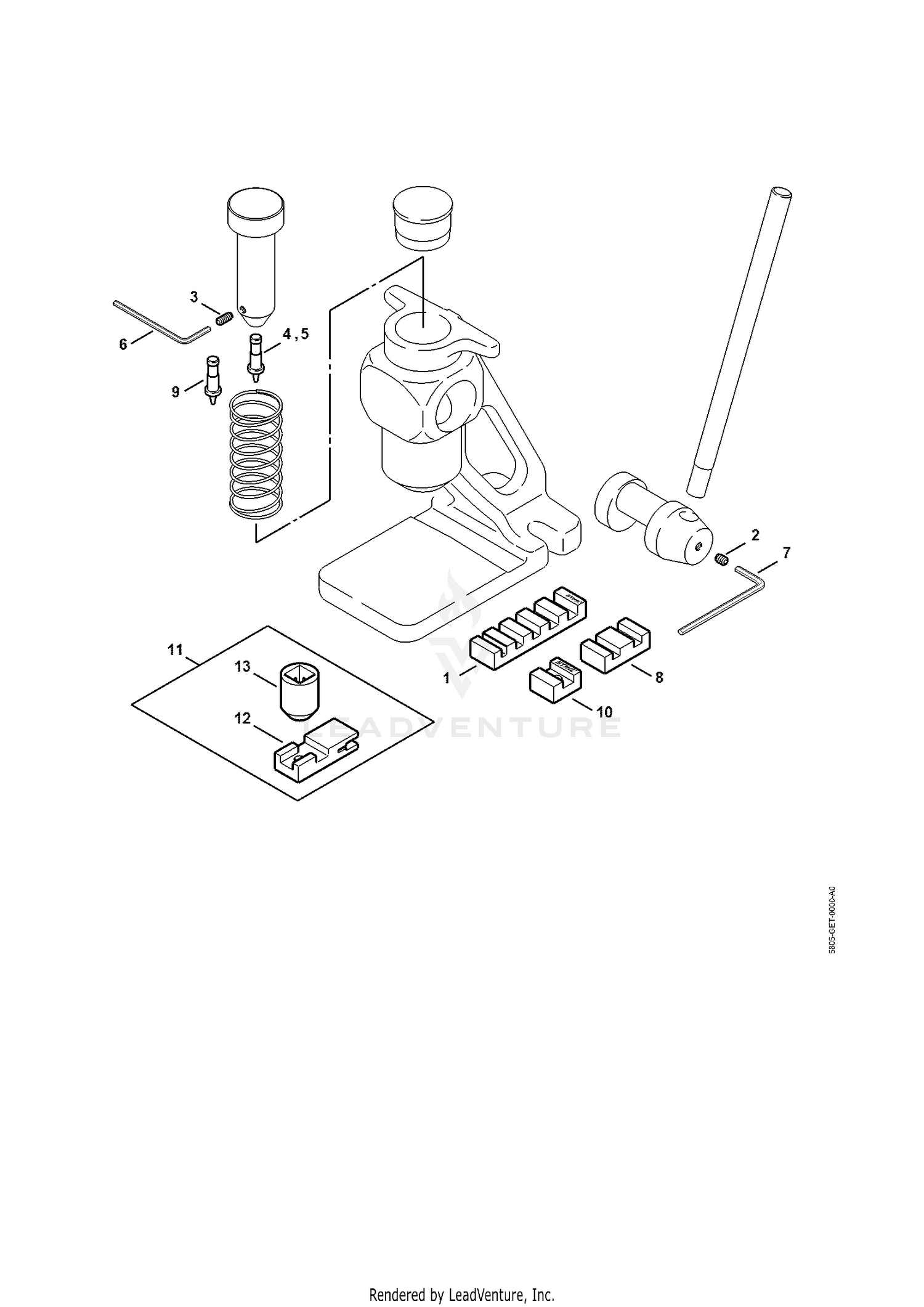 AA - Rivet breaker NG 4, Extras