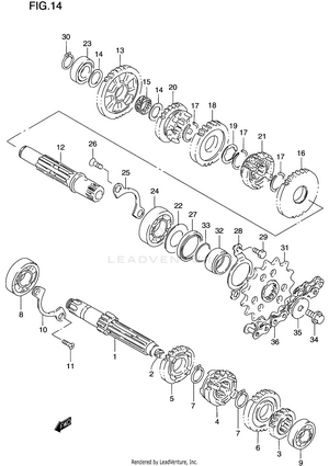 Transmission Schematic