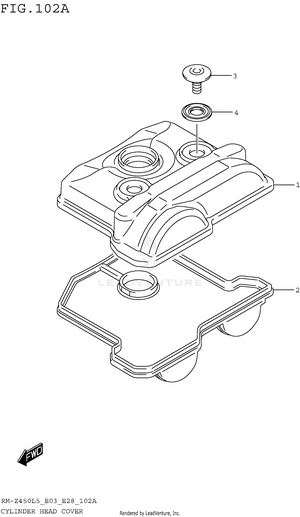Cylinder Head Cover Schematic