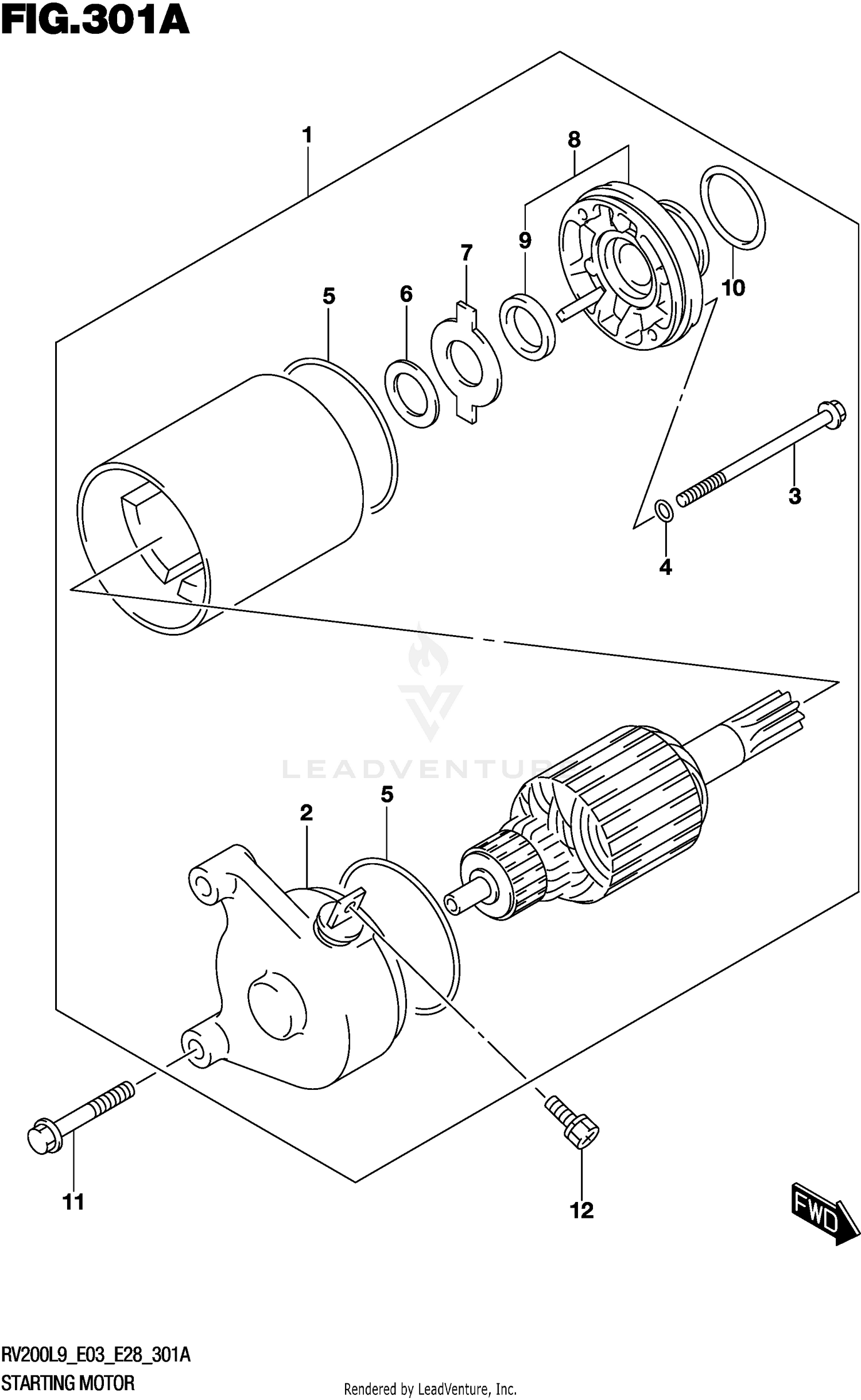 STARTING MOTOR