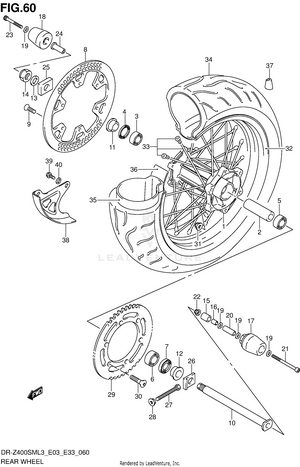 Rear Wheel Schematic