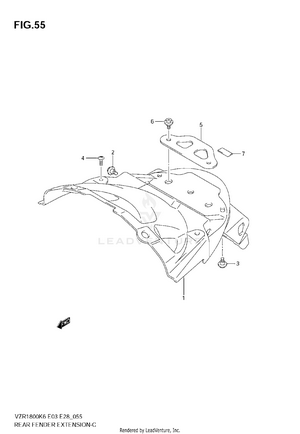 Rear Fender Extension Schematic