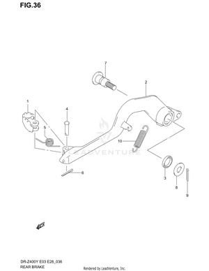 Rear Brake Schematic