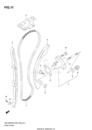Cam Chain Schematic