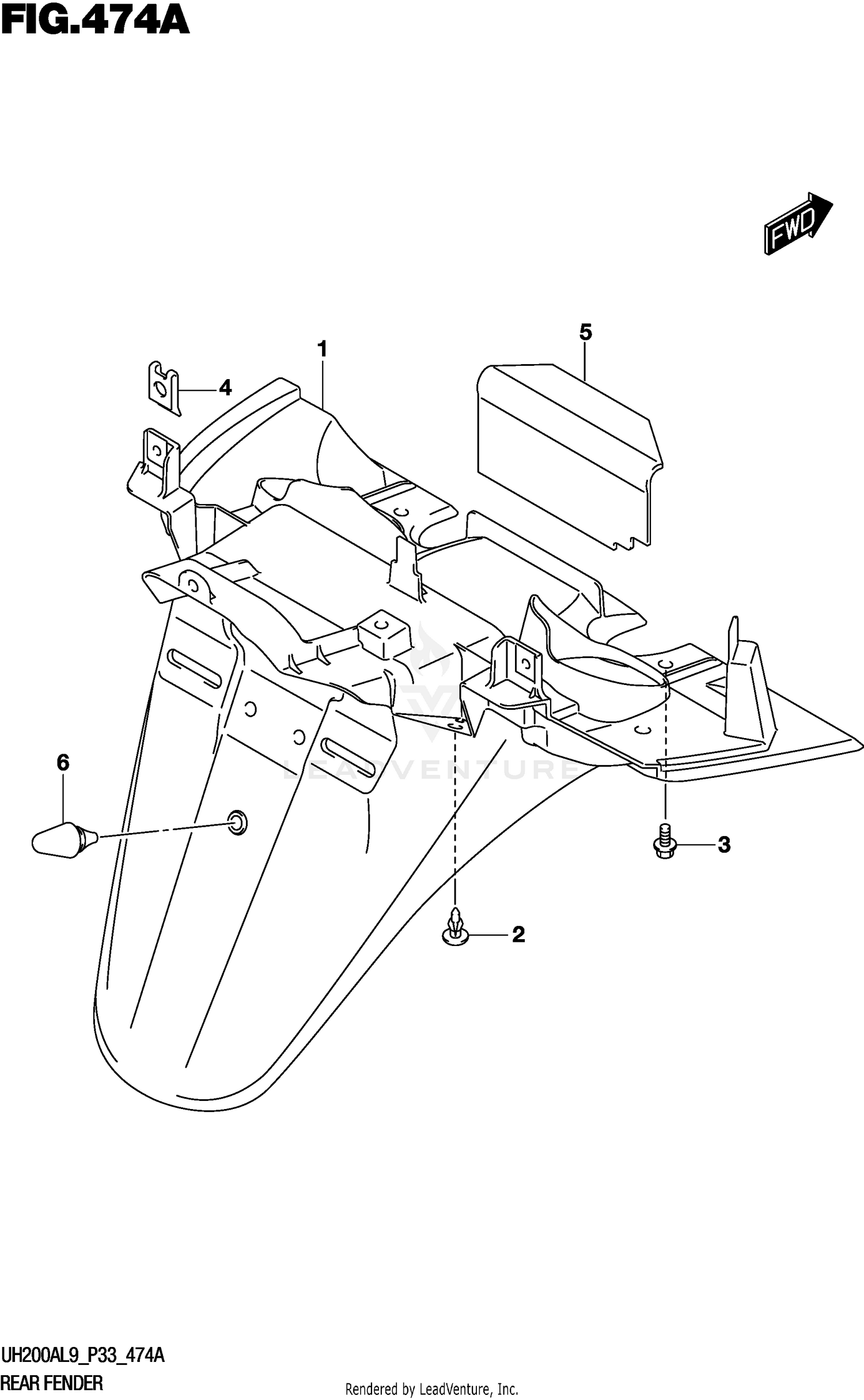 REAR FENDER