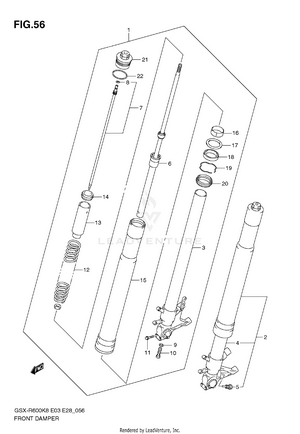 Front Damper Schematic