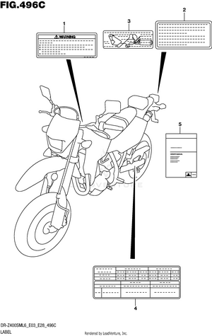Label (dr-z400sml6 E33) Schematic