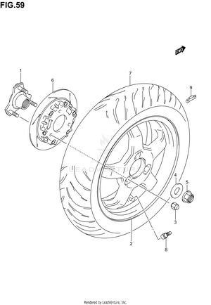 Rear Wheel Schematic