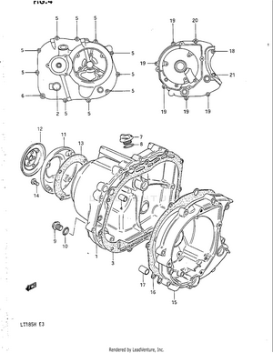 Crankcase Cover Schematic