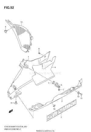 Under Cowling (model K7) Schematic