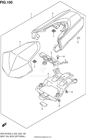 Seat Tail Box (optional) Schematic
