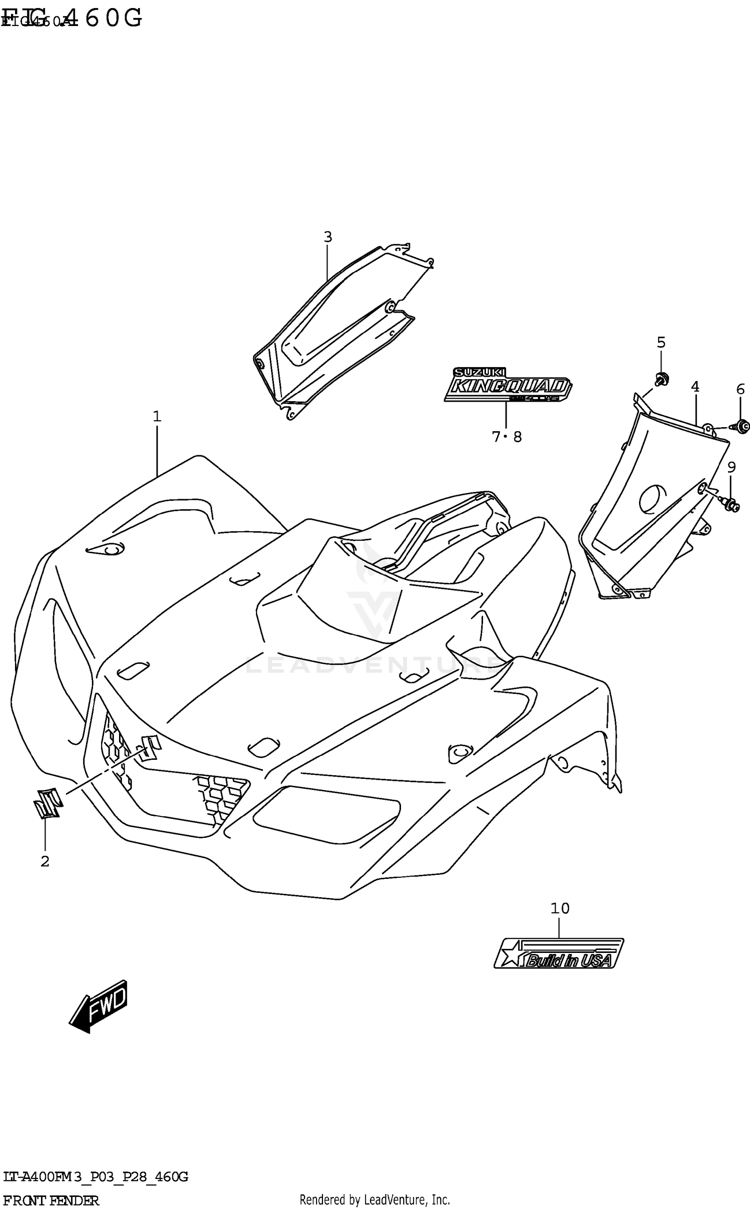 FRONT FENDER (P03)