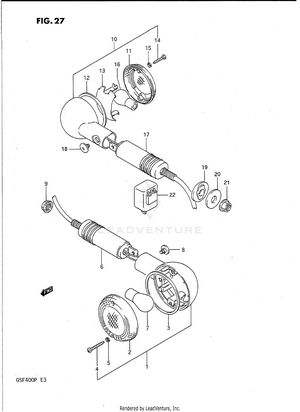Turn Signal Lamp Schematic